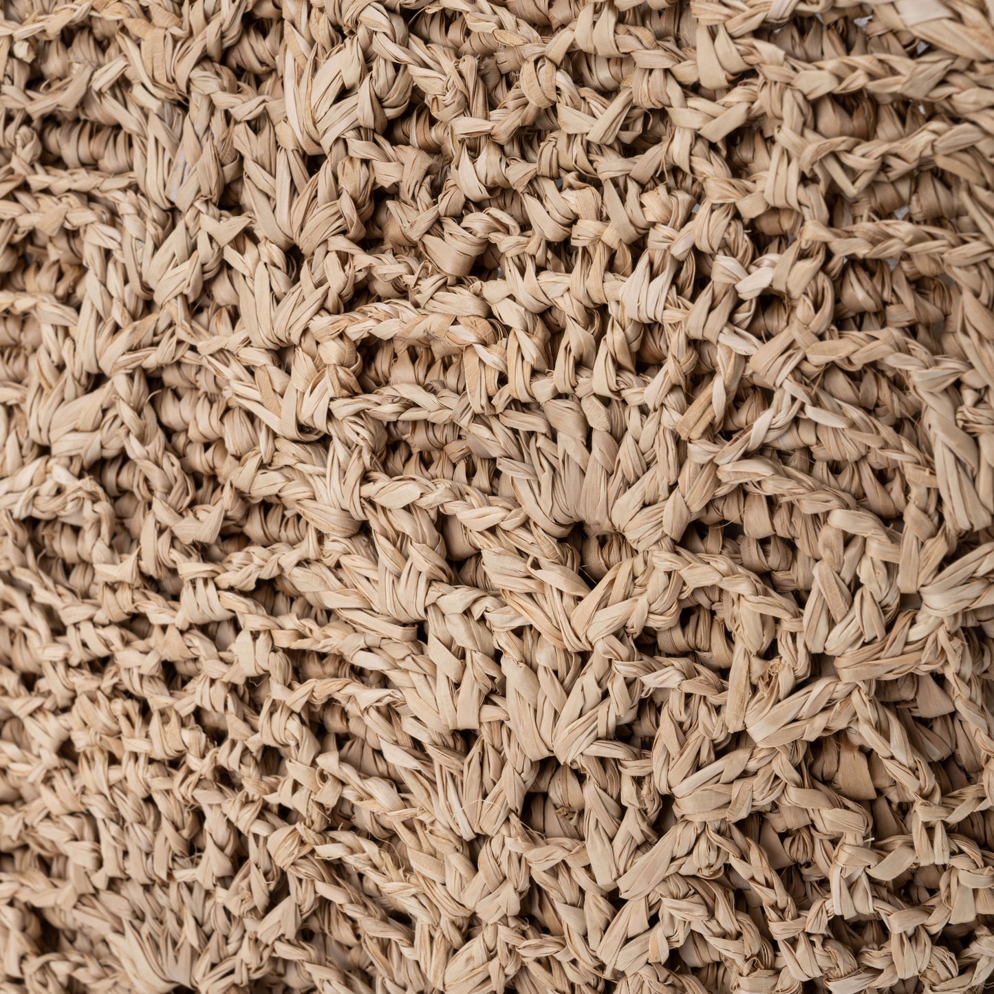 Hand Crochet Raffia Bag - PINEAPPLE (Chocolate)