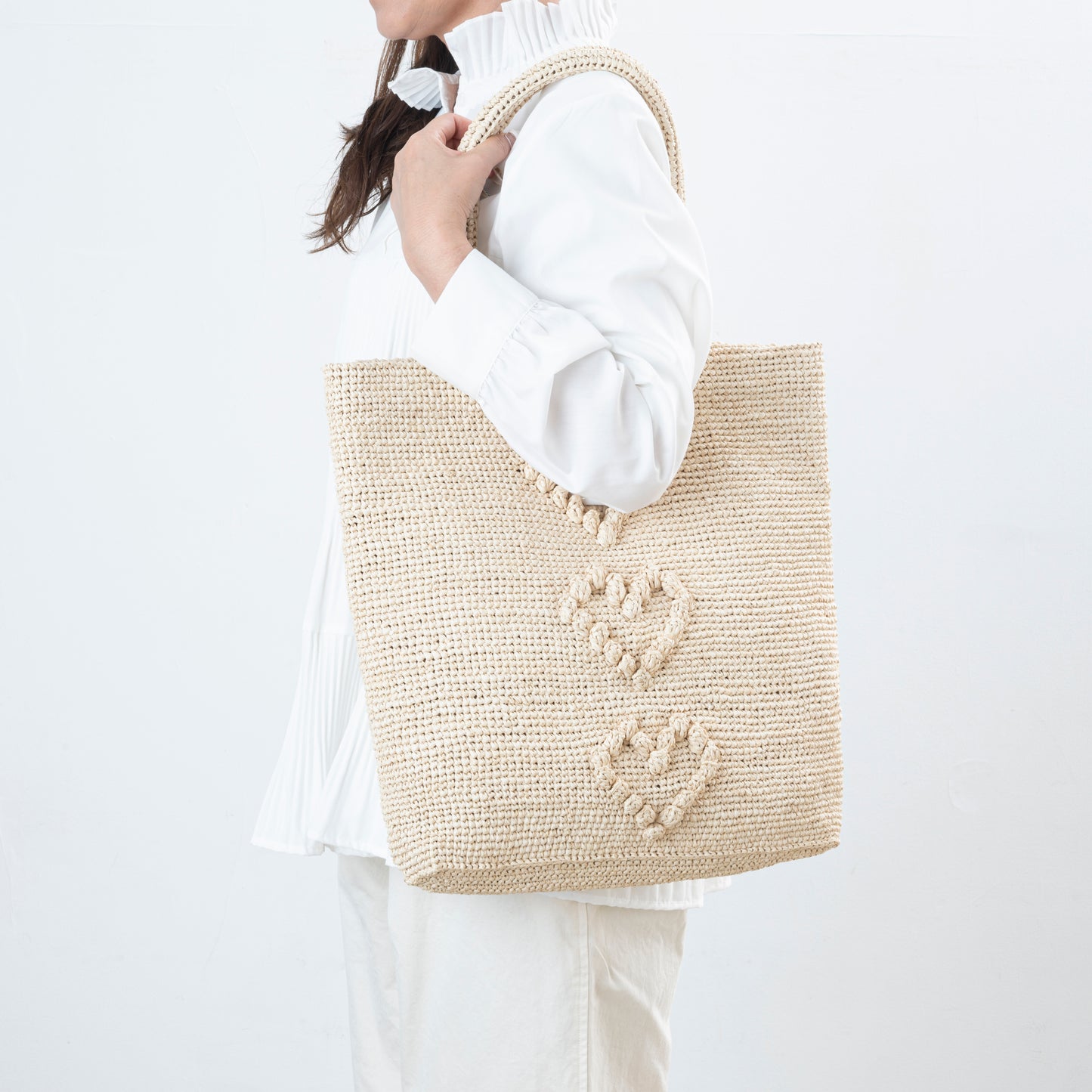 Hand Crochet Raffia Bag - PRALA