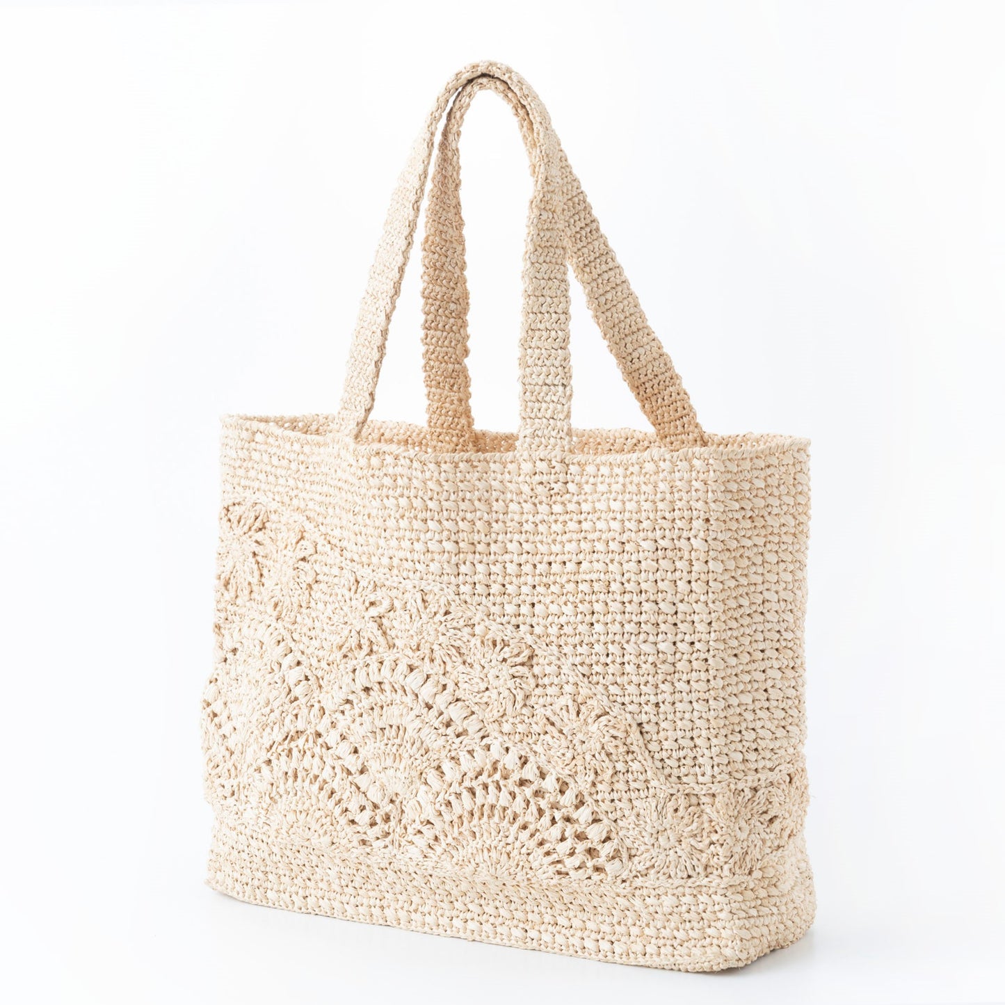 Hand Crochet Raffia Bag - PLAGE