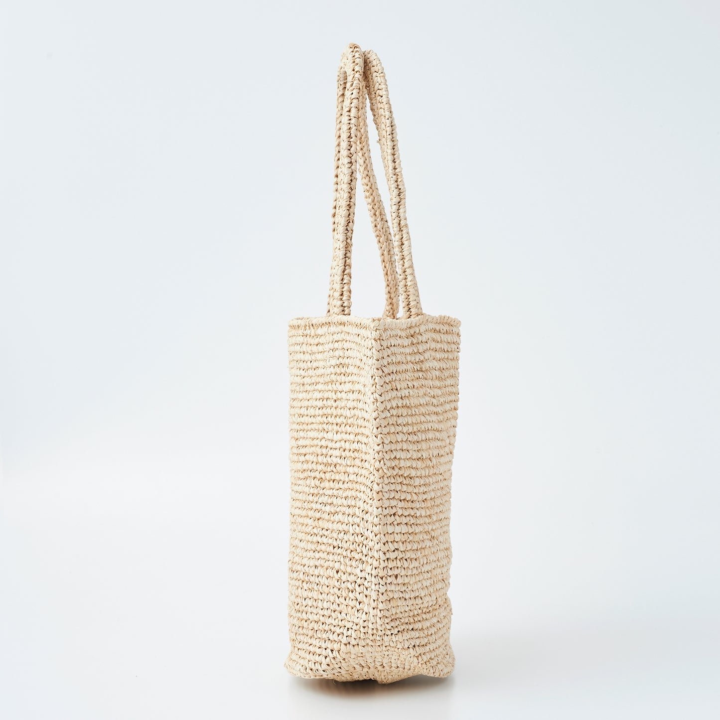 Hand Crochet Raffia Bag - PURAL (Beige)
