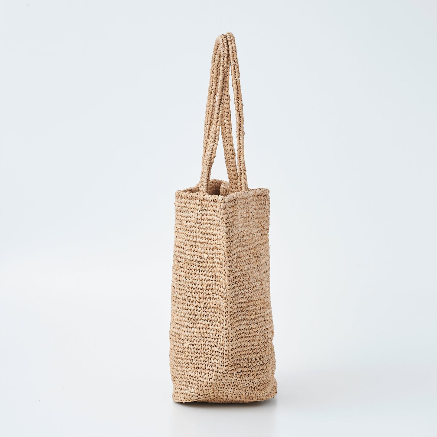Hand Crochet Raffia Bag - PURAL (Chocolate)