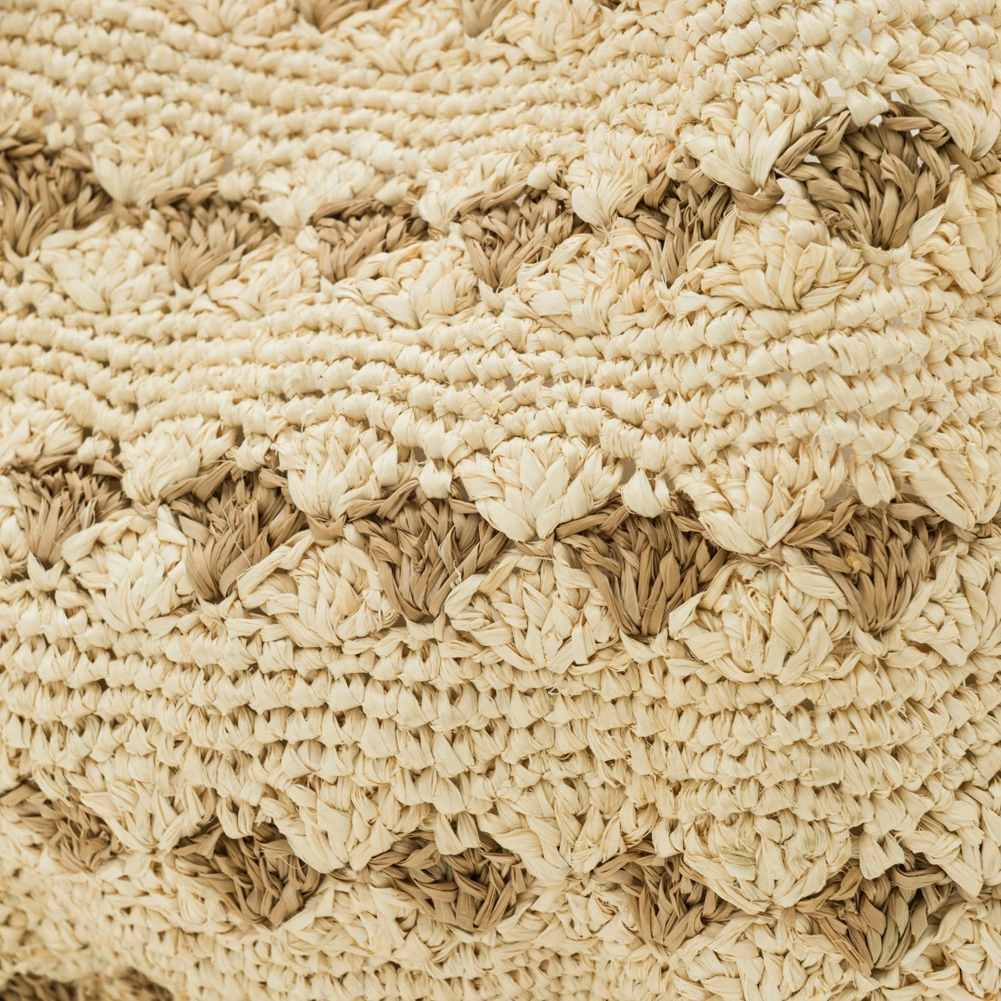 Hand Crochet Raffia Bag - PUMPY