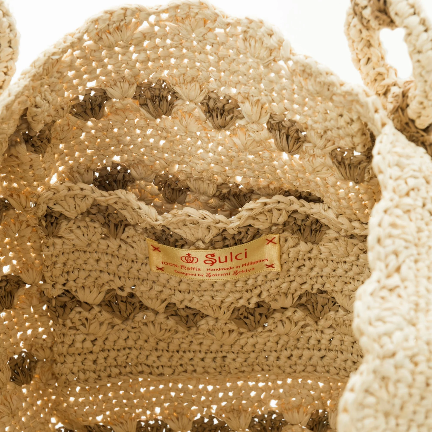 Hand Crochet Raffia Bag - PUMPY