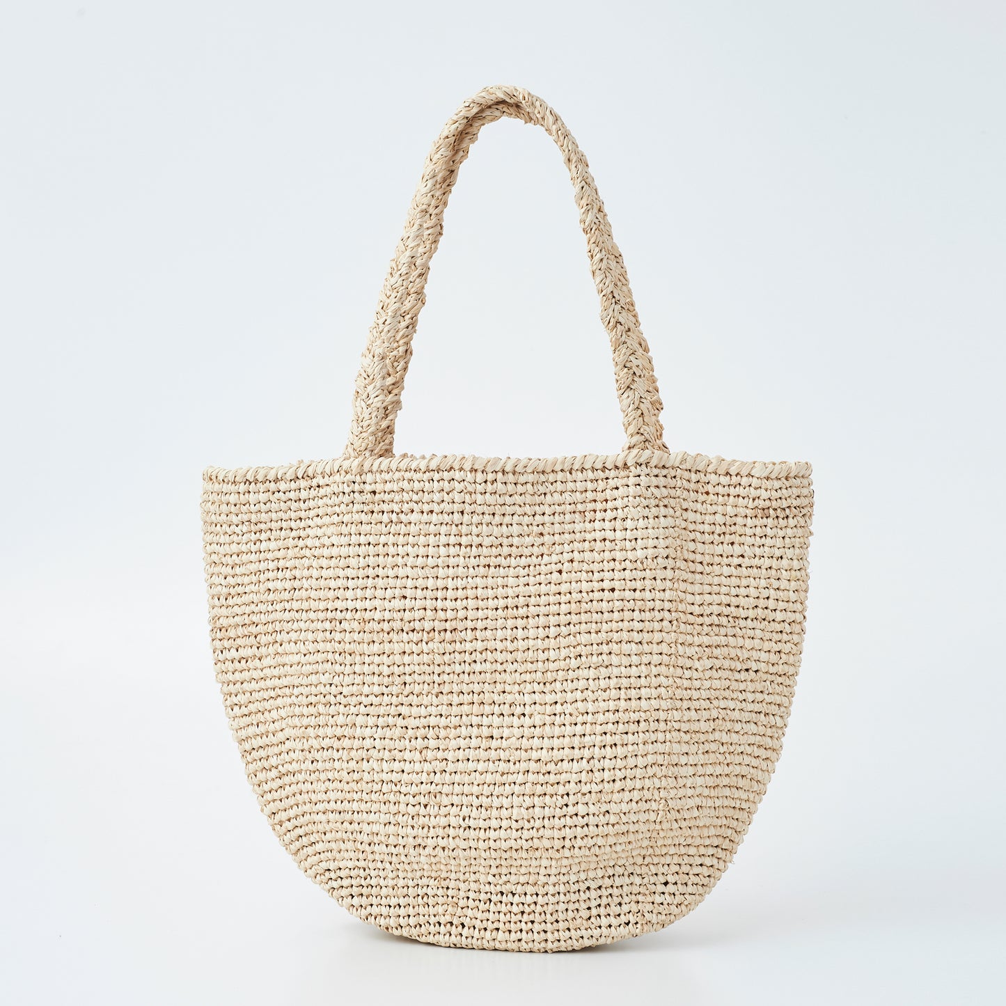 Hand Crochet Raffia Bag - SHIRLEY