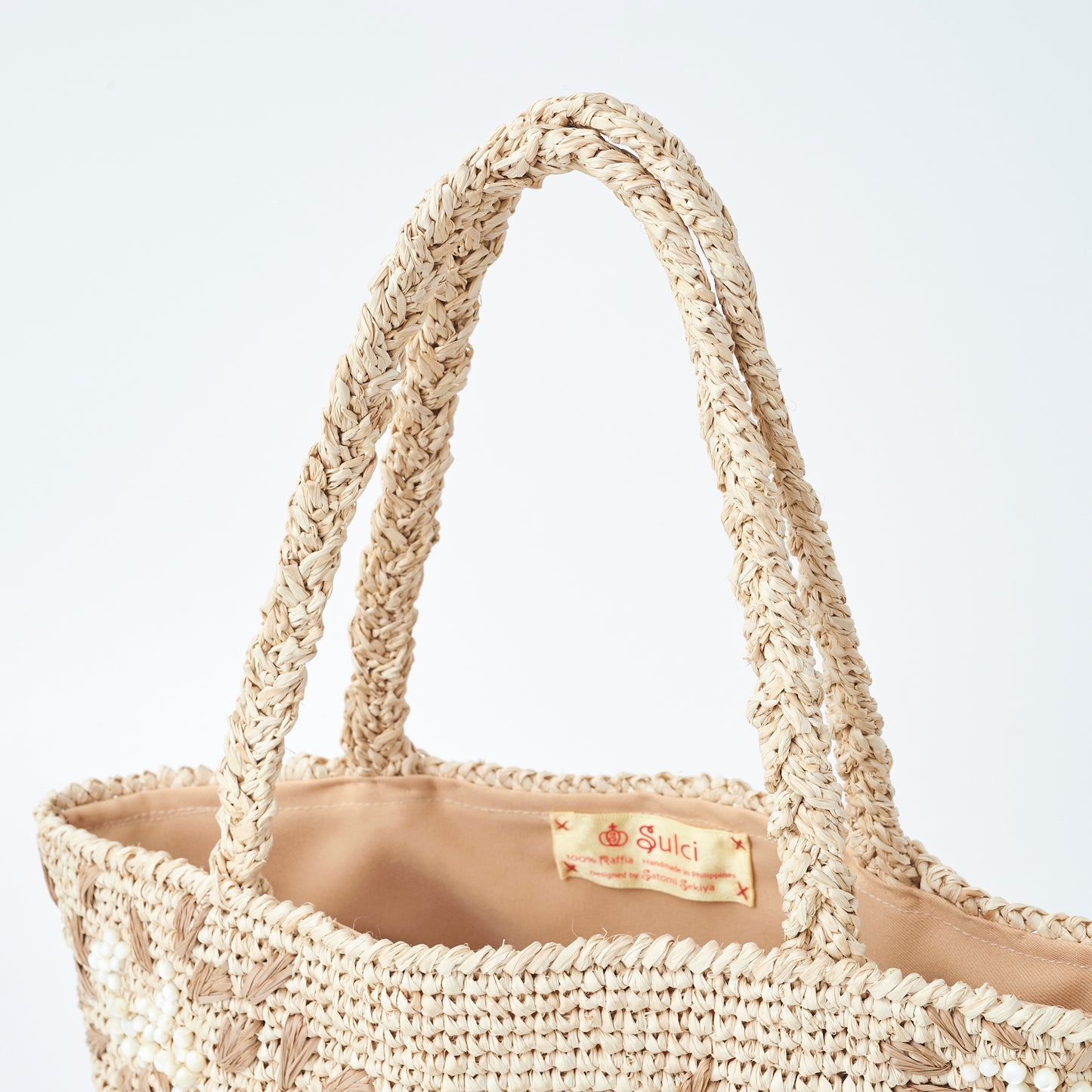 Hand Crochet Raffia Bag - SHIRLEY