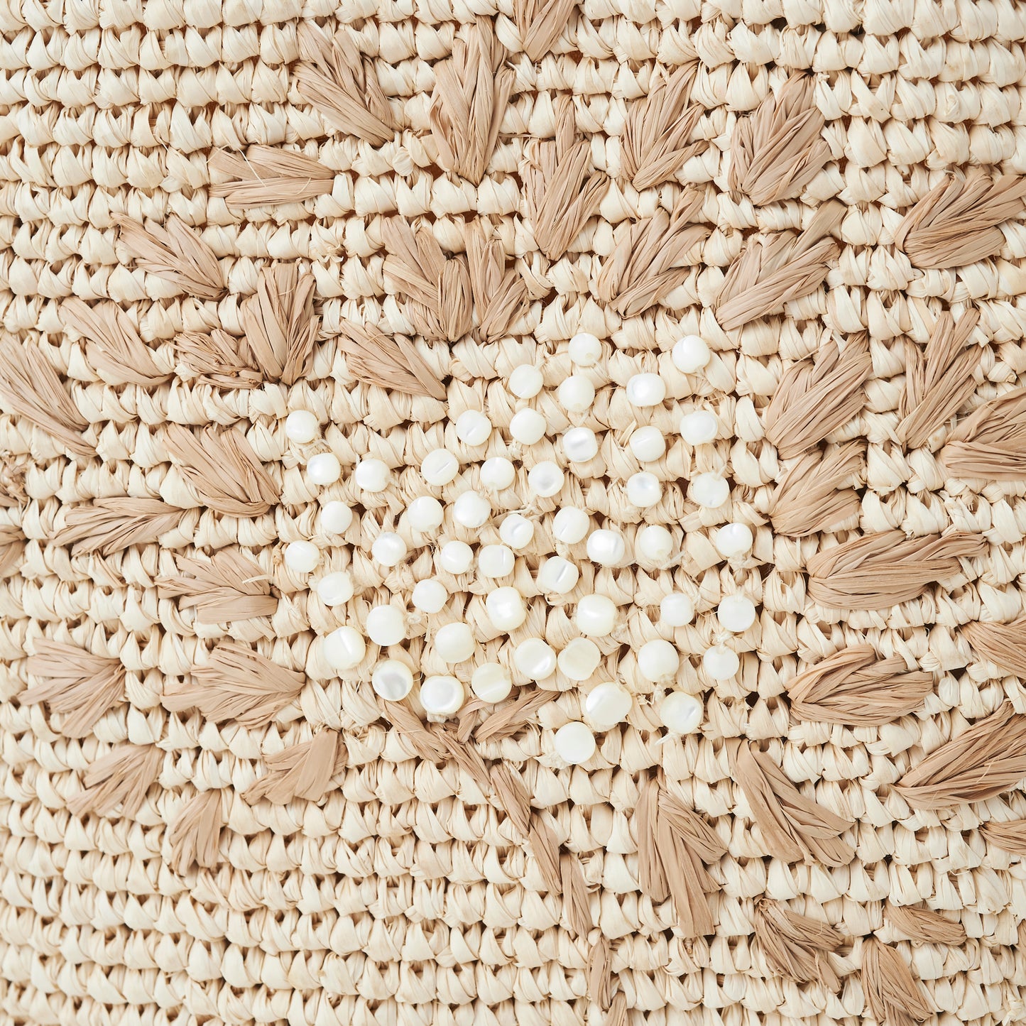 Hand Crochet Raffia Bag - SHIRLEY