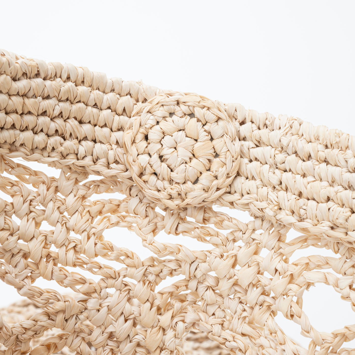 Hand Crochet Raffia Bag - SWIN