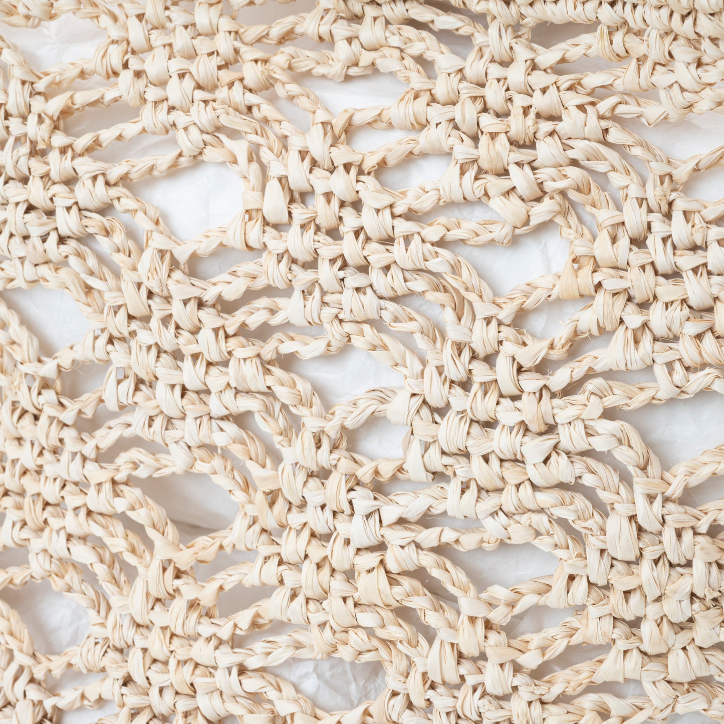 Hand Crochet Raffia Bag - SWIN