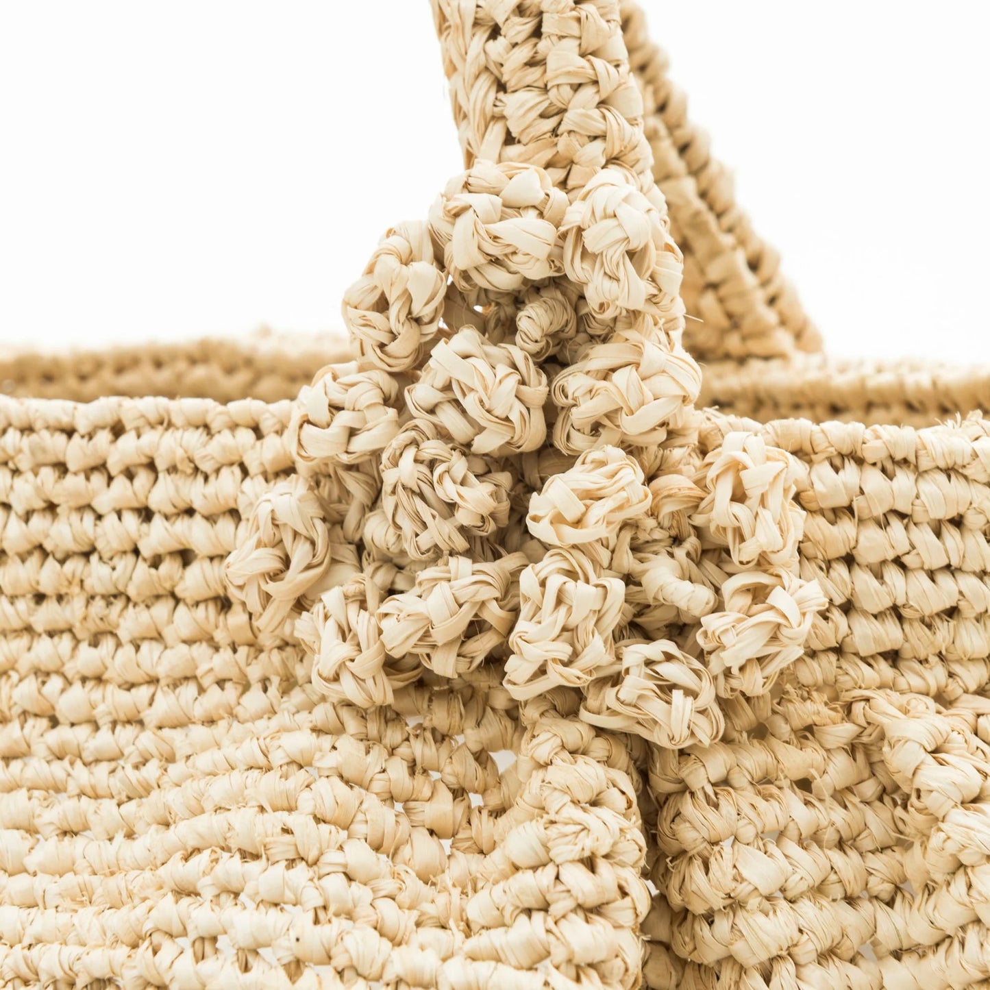 Hand Crochet Raffia Bag - TUCK