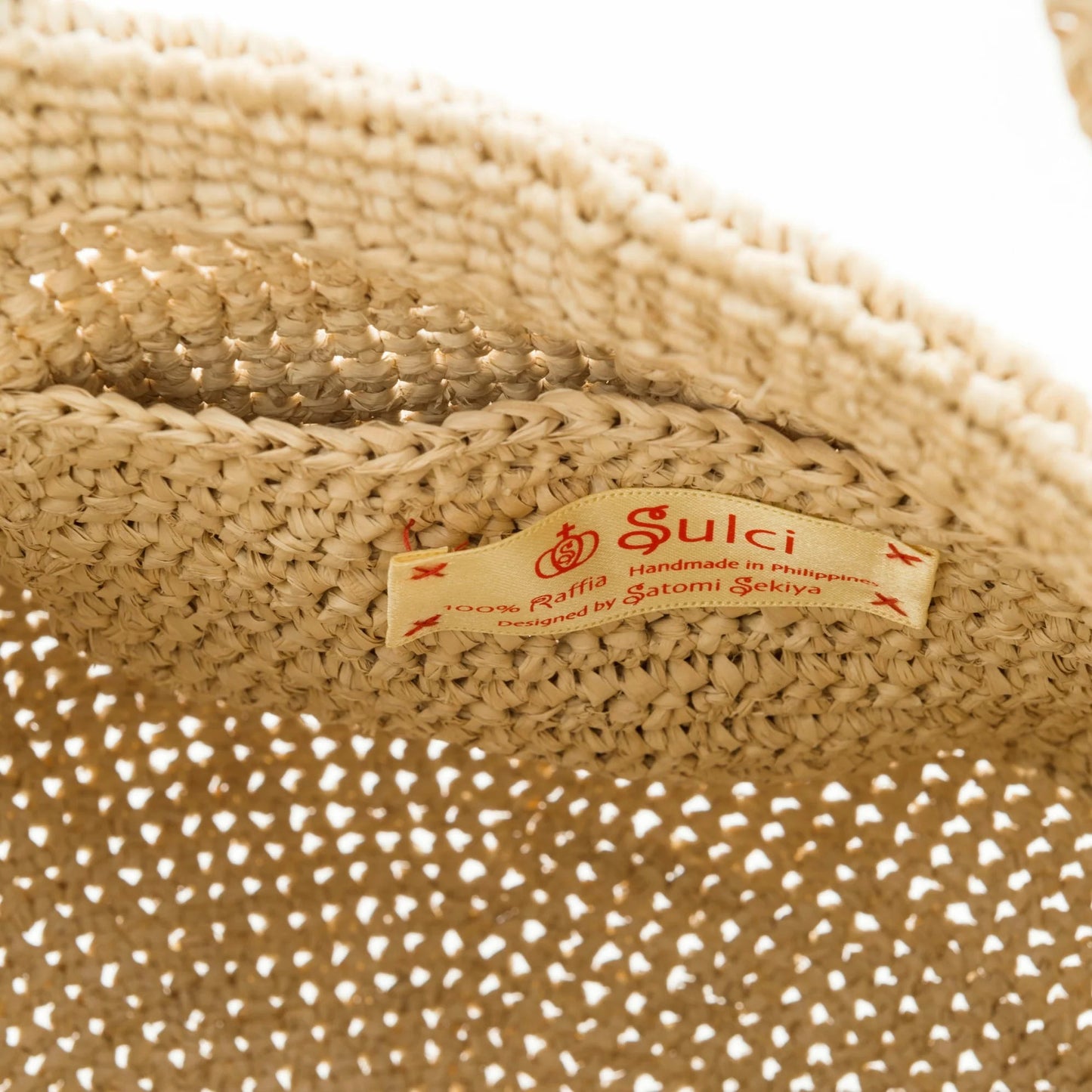 Hand Crochet Raffia Bag - TUCK