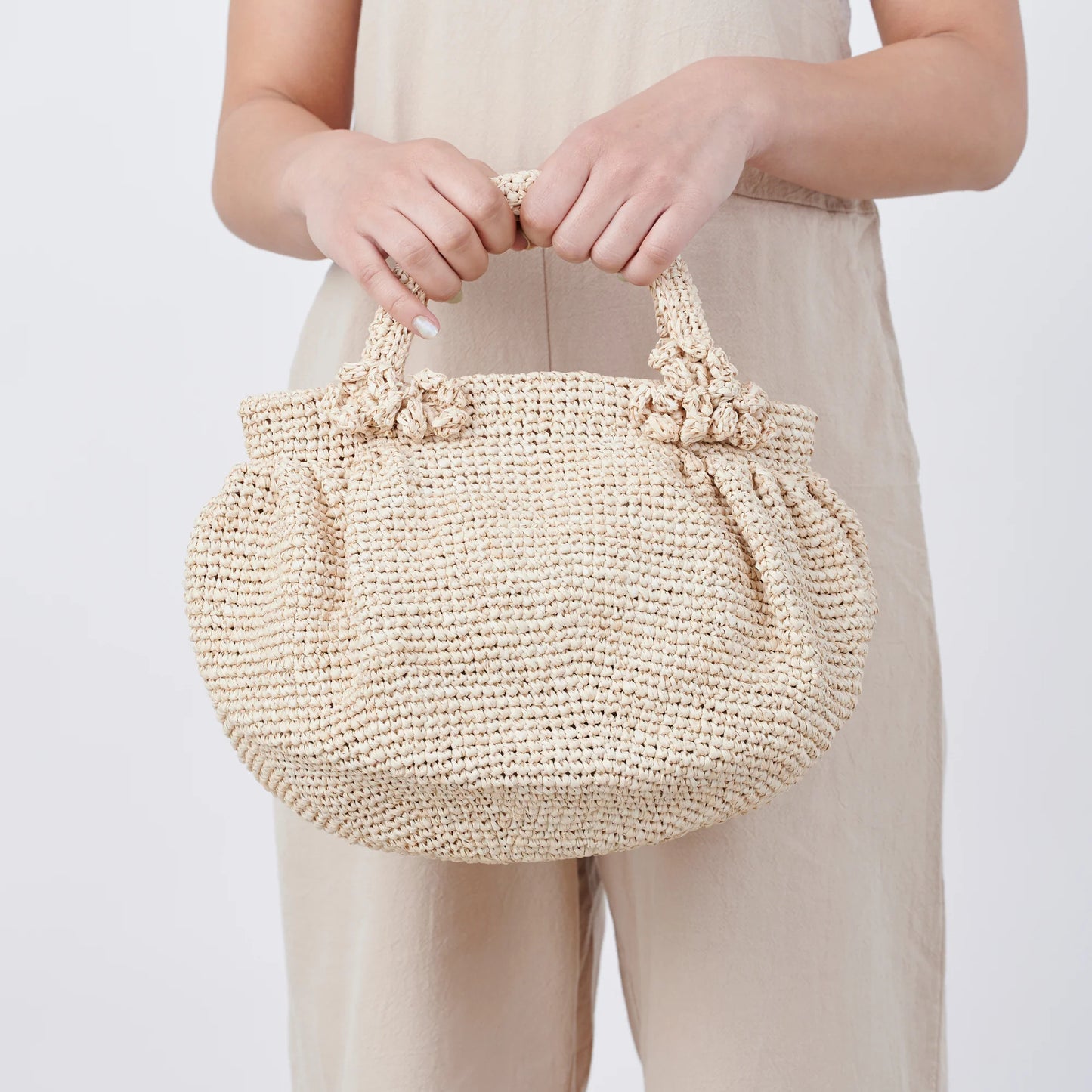 Hand Crochet Raffia Bag - TUCK