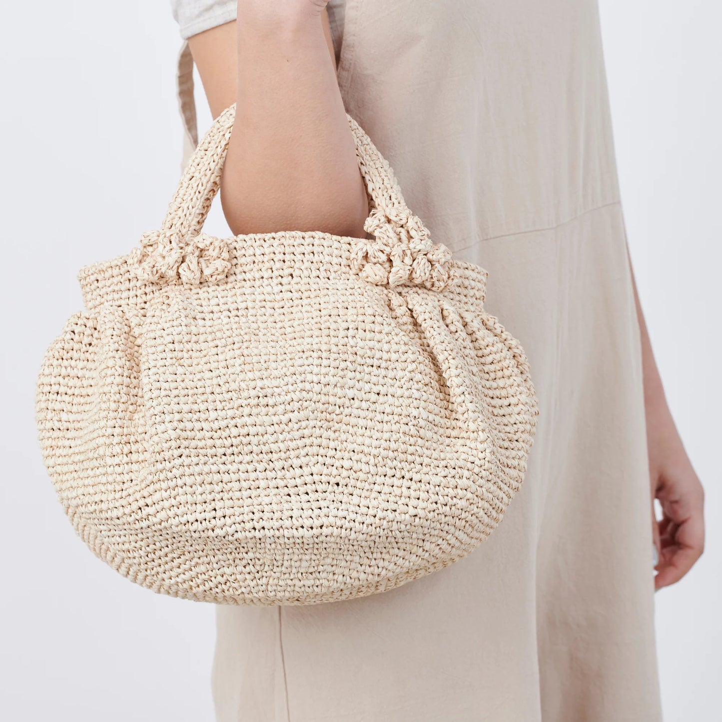 Hand Crochet Raffia Bag - TUCK
