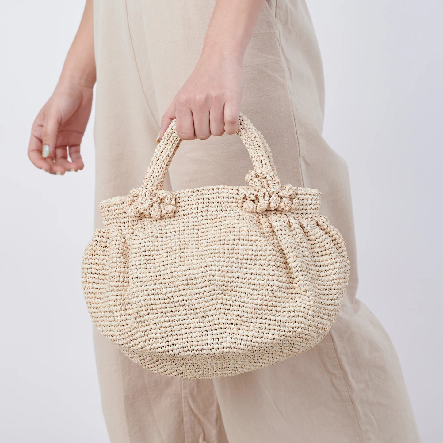 Hand Crochet Raffia Bag - TUCK