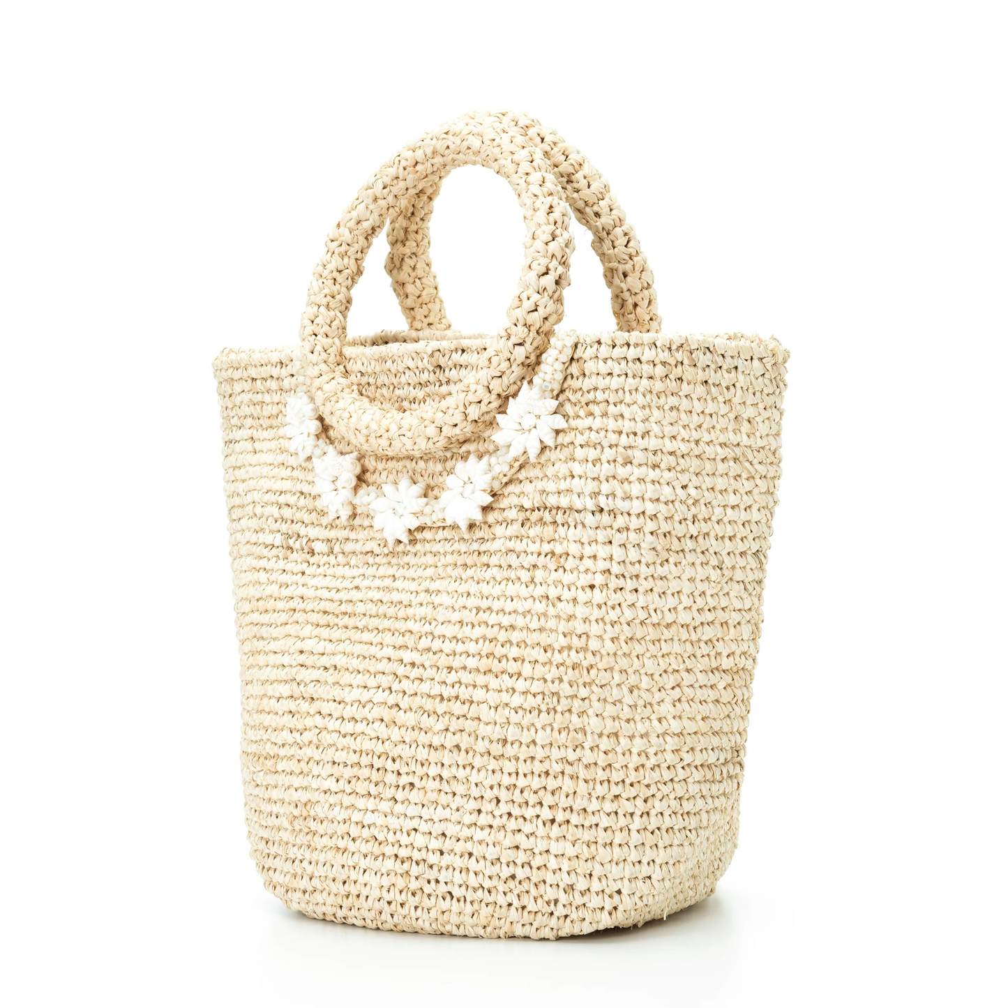 Hand Crochet Raffia Bag - TWINKLE