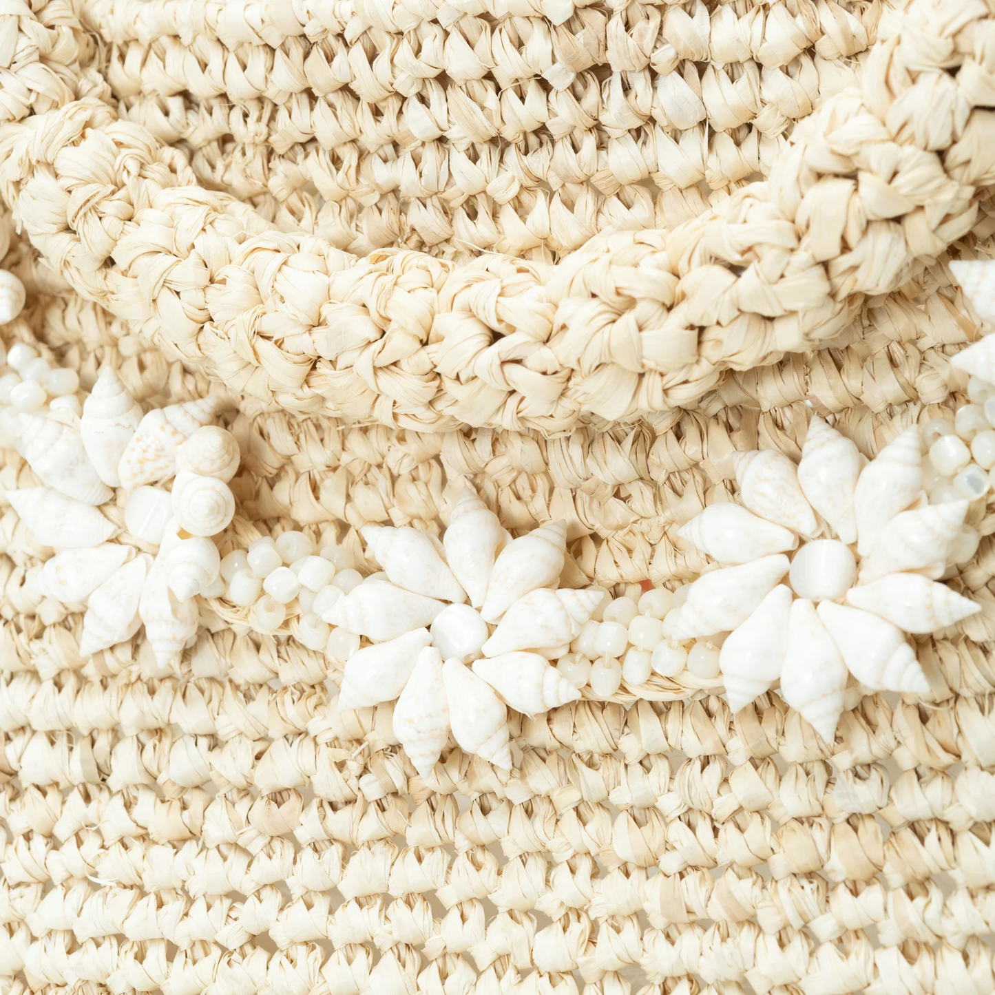 Hand Crochet Raffia Bag - TWINKLE