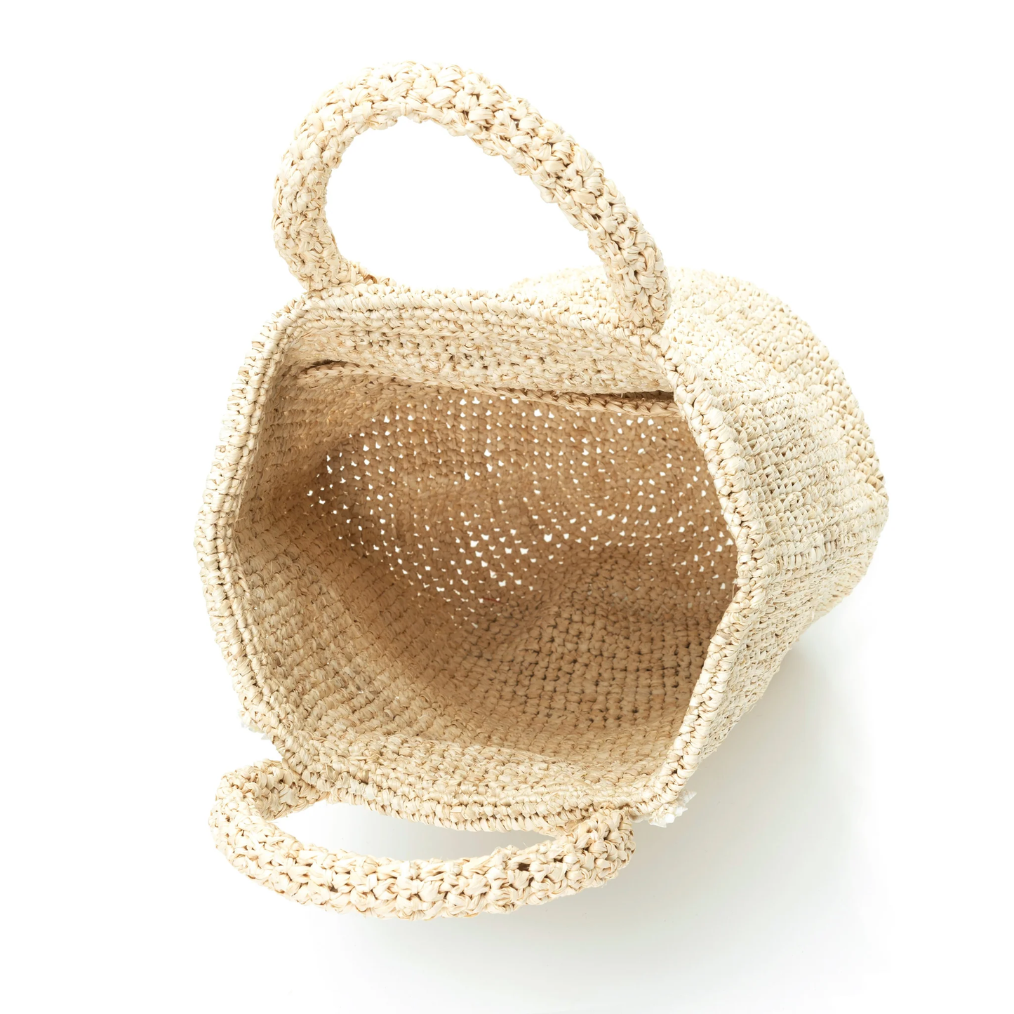Hand Crochet Raffia Bag - TWINKLE