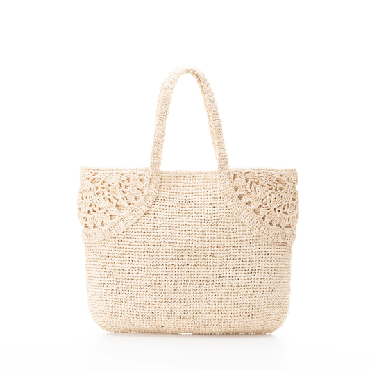 Hand Crochet Raffia Bag - AROUND