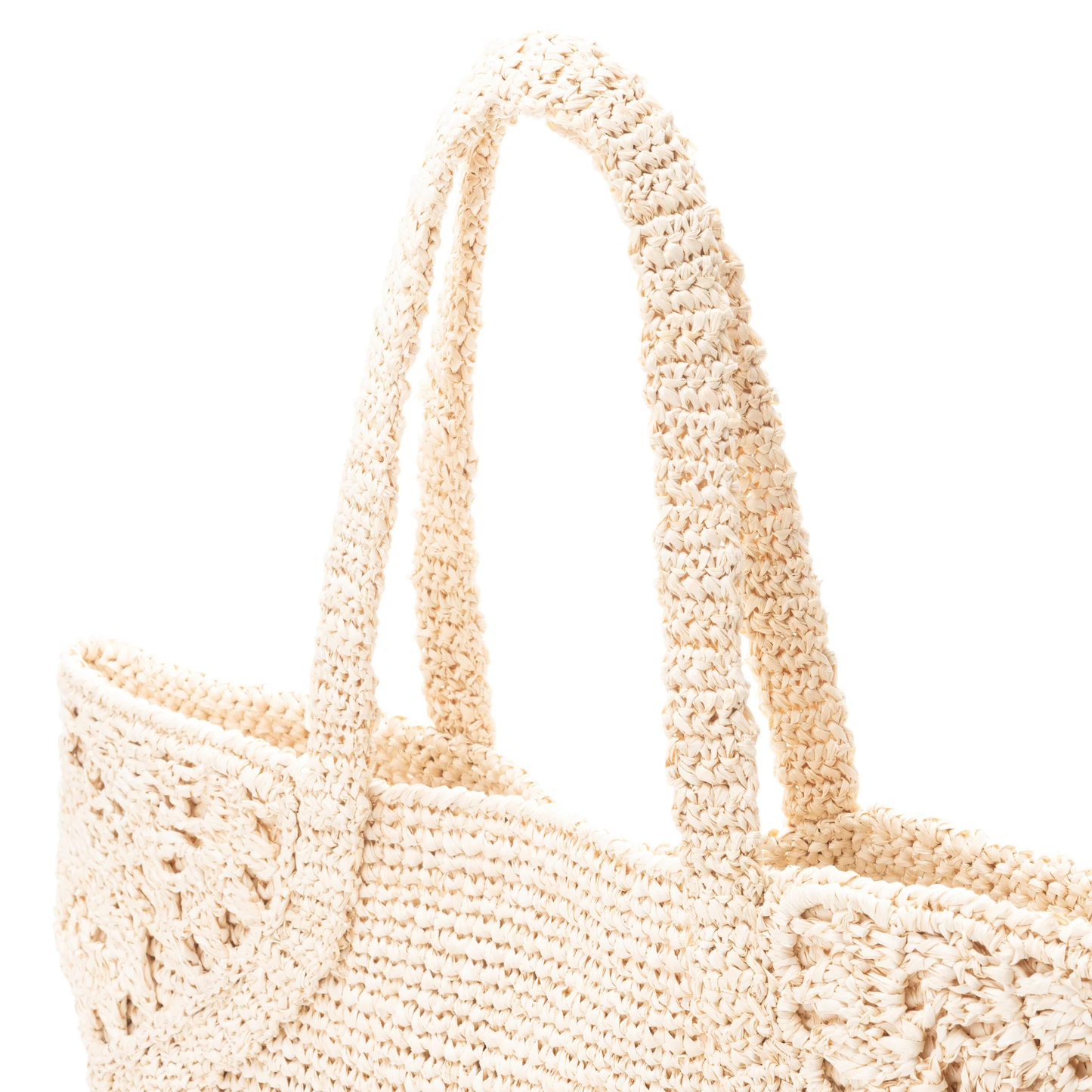 Hand Crochet Raffia Bag - AROUND
